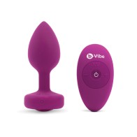 Plug Vibrante con Control Remoto b-Vibe Placer Definitivo