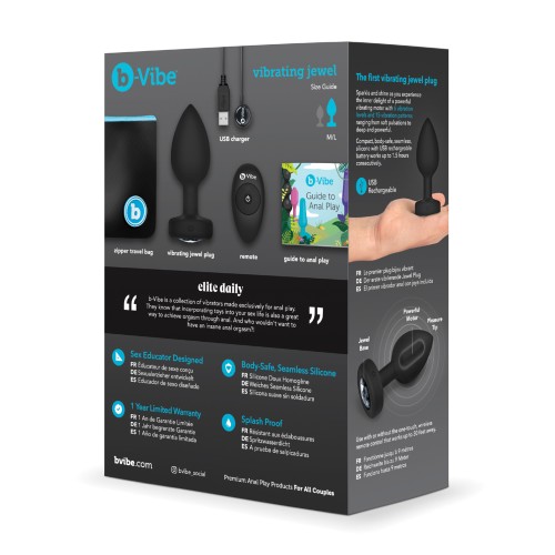 Plug Jewel b-Vibe Control Remoto