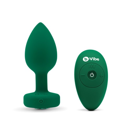 Plug Jewel Vibrante con Control Remoto de b-Vibe