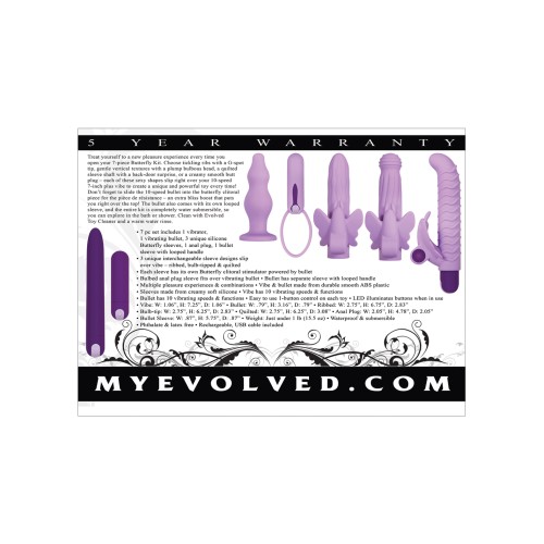 Evolved Lilac Desires Versatile Vibrator