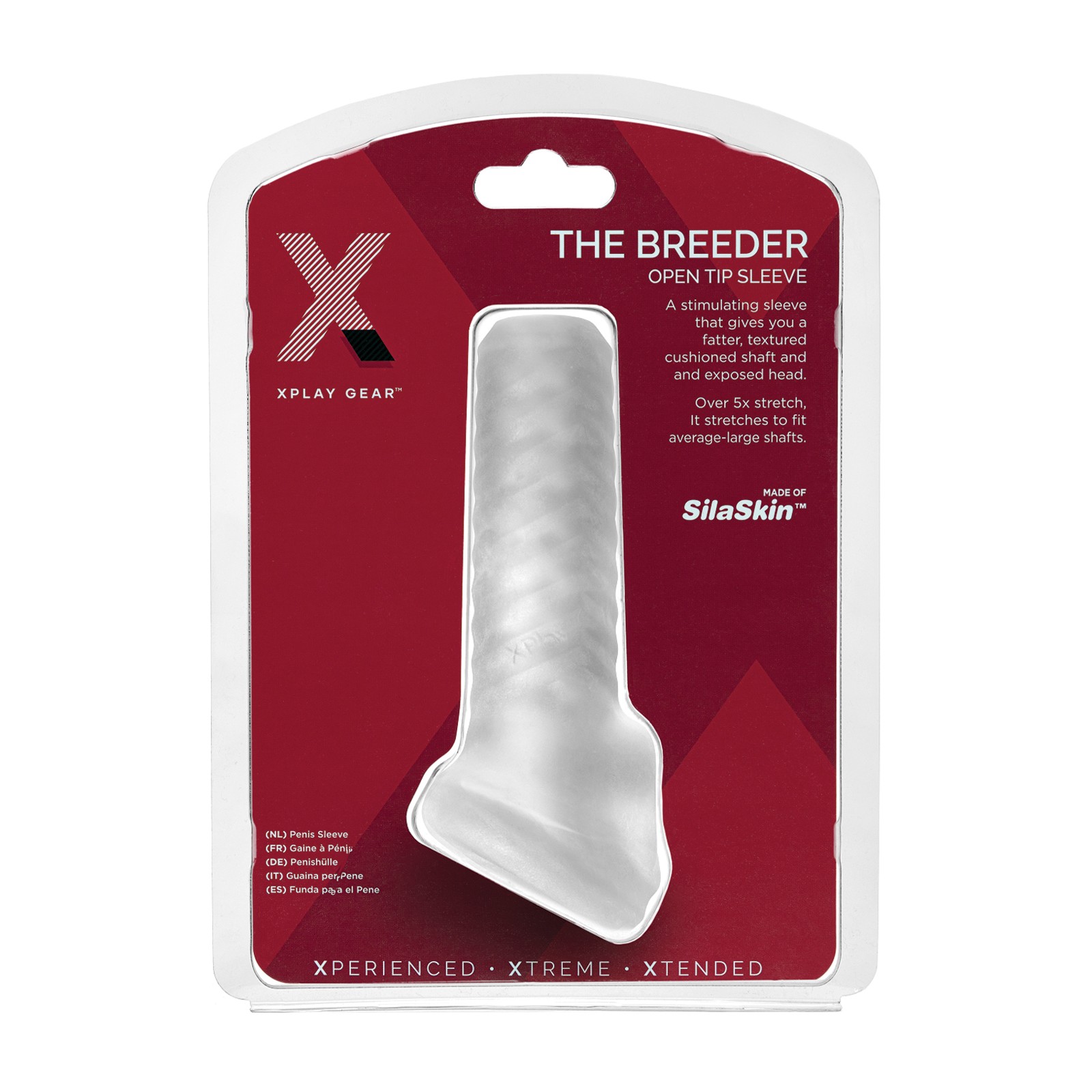 Xplay Gear Breeder Sleeve - White