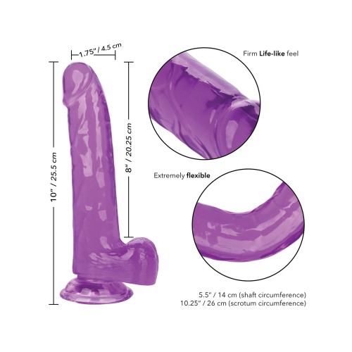 Dildo Size Queen 8 Pulgadas Morado