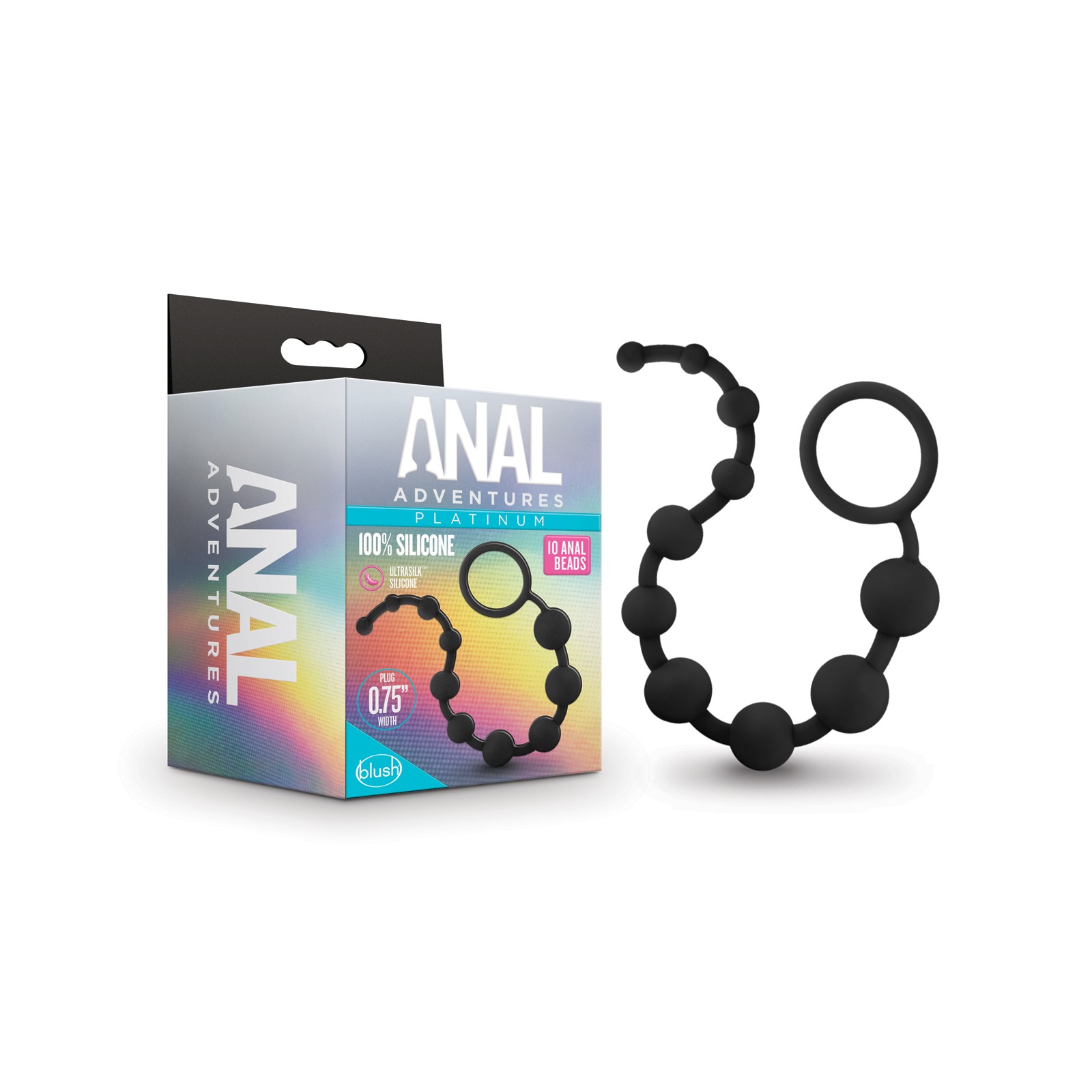 Blush Anal Adventures Silicone Anal Beads