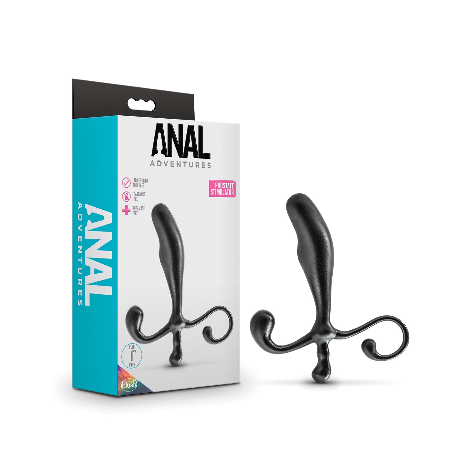 Blush Anal Adventures Prostate Stimulator Black