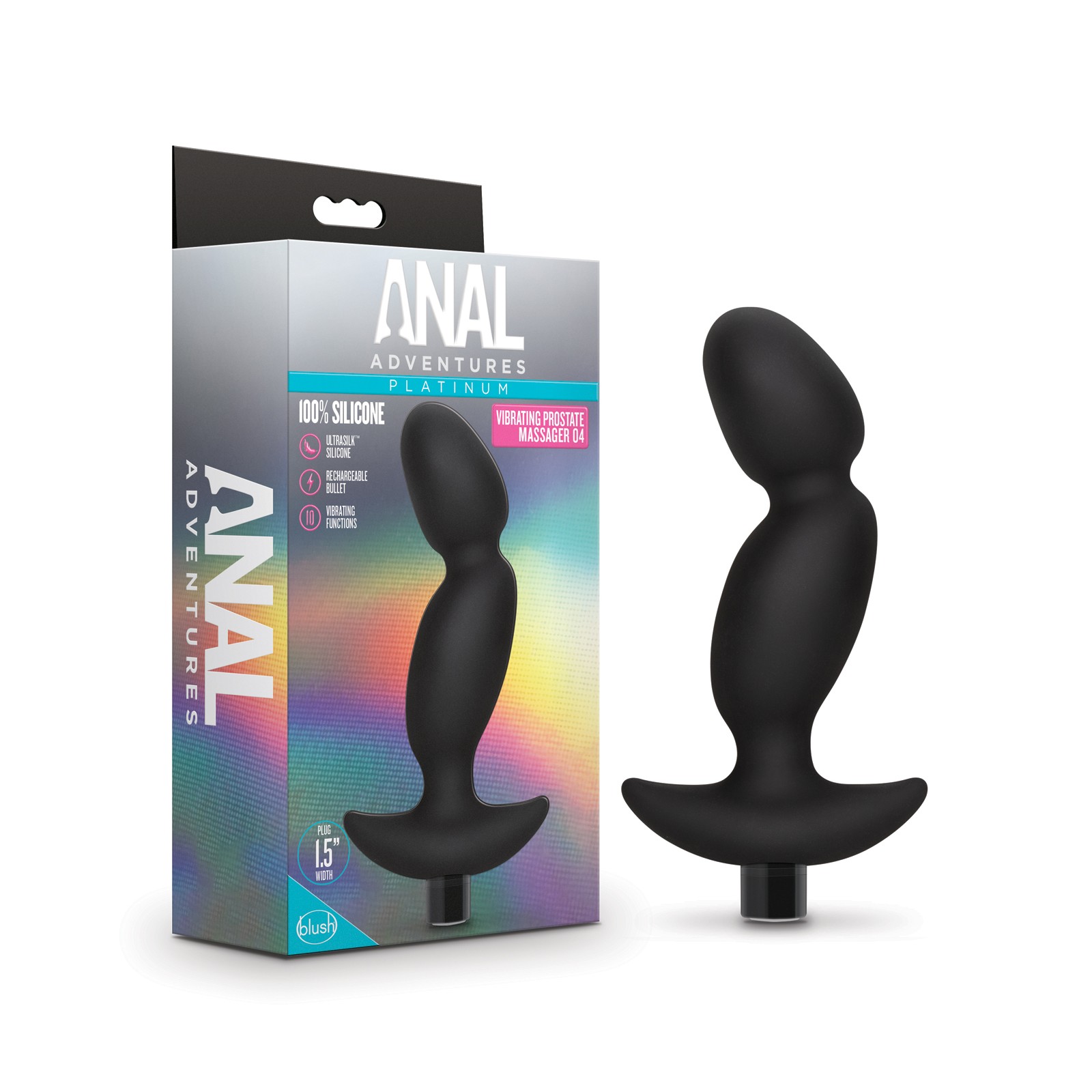 Blush Vibrating Prostate Massager 04 - Black