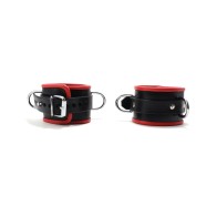 665 Padded Locking Ankle Restraint Red