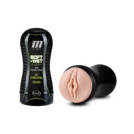 Stroker Blush M para Hombres Soft & Wet