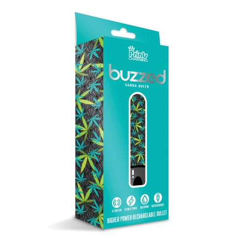 Buzzed 3.5 Rechargeable Bullet Canna Queen Black