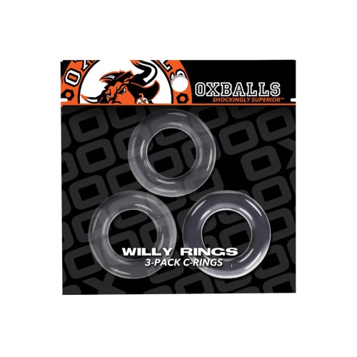 Oxballs Willy Rings - Exciting Pack of 3 Stretch Cock Rings