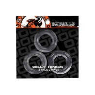 Oxballs Willy Rings - Exciting Pack of 3 Stretch Cock Rings