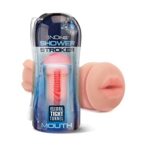 Shower Stroker Mouth - Ivory