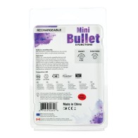 Mini Bullet Vibrador Recargable