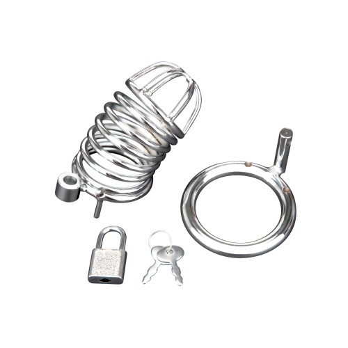 Blue Line Deluxe Chastity Cage for BDSM