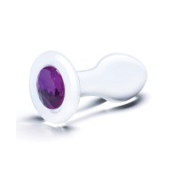 Bling Bling Glass Butt Plug - Clear