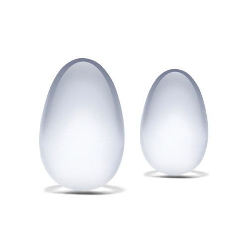 Glas Yoni Eggs Set for Pelvic Floor Strengthening