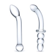 Conjunto de Dildos de Vidrio de Placer G-Spot de Glas para Exploración