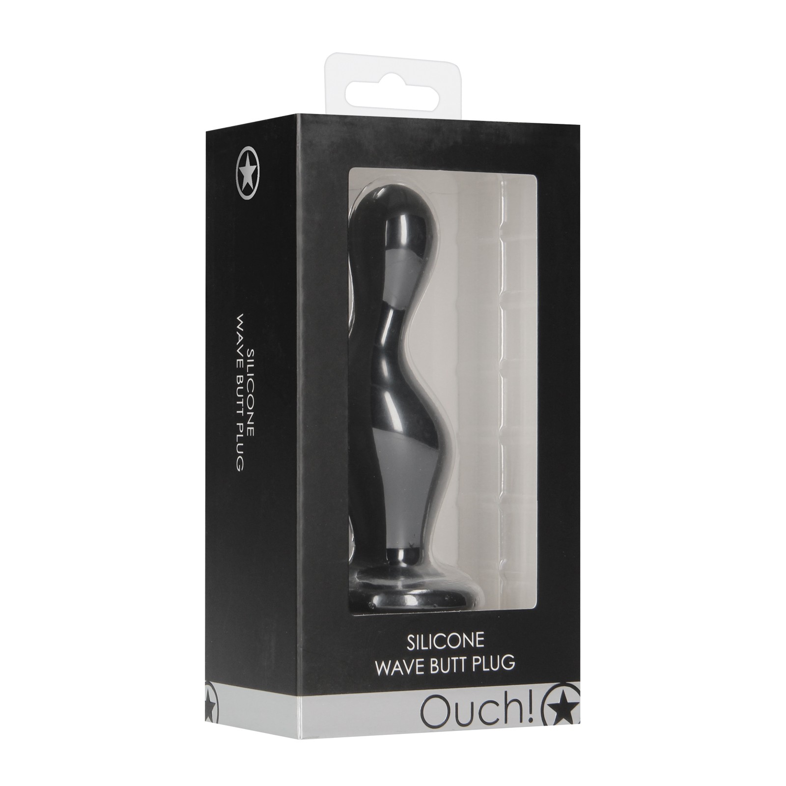 Plug Anal Ouch Wave - Negro