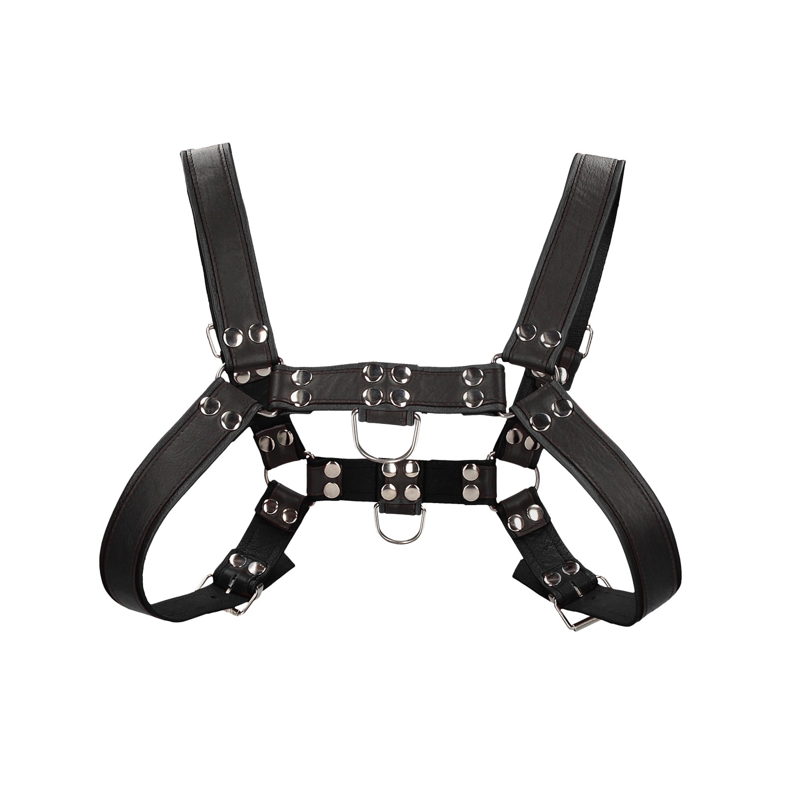 Shots Uomo Chest Bulldog Harness for BDSM Play