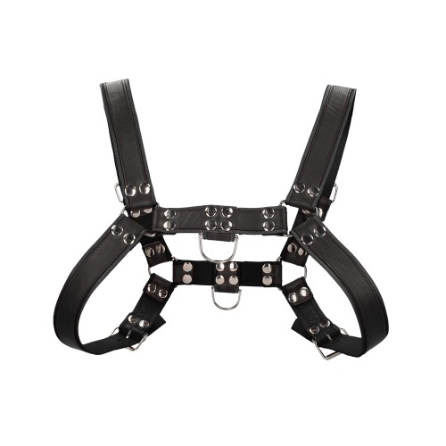 Chest Bulldog Harness Small/Medium - Black