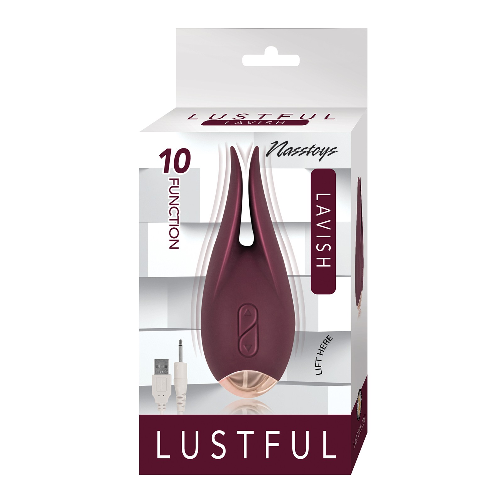 Vibrador Lustful Lavish Berenjena