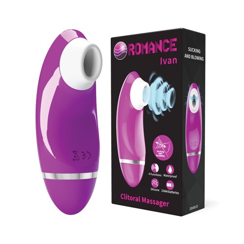 Pretty Love Romance Ivan Clitoral Massager with Suction