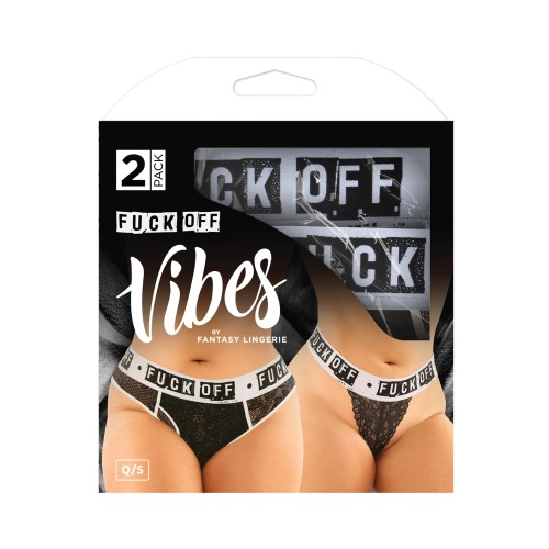 Vibes Buddy Lace Brief & Thong Pack for Bold Style