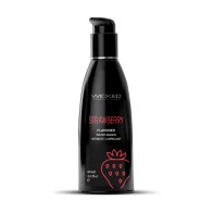 Wicked Sensual Strawberry Water Based Lubricant 2 oz