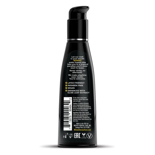 Lubricante a Base de Agua Wicked Sensual Care 4 oz Mango