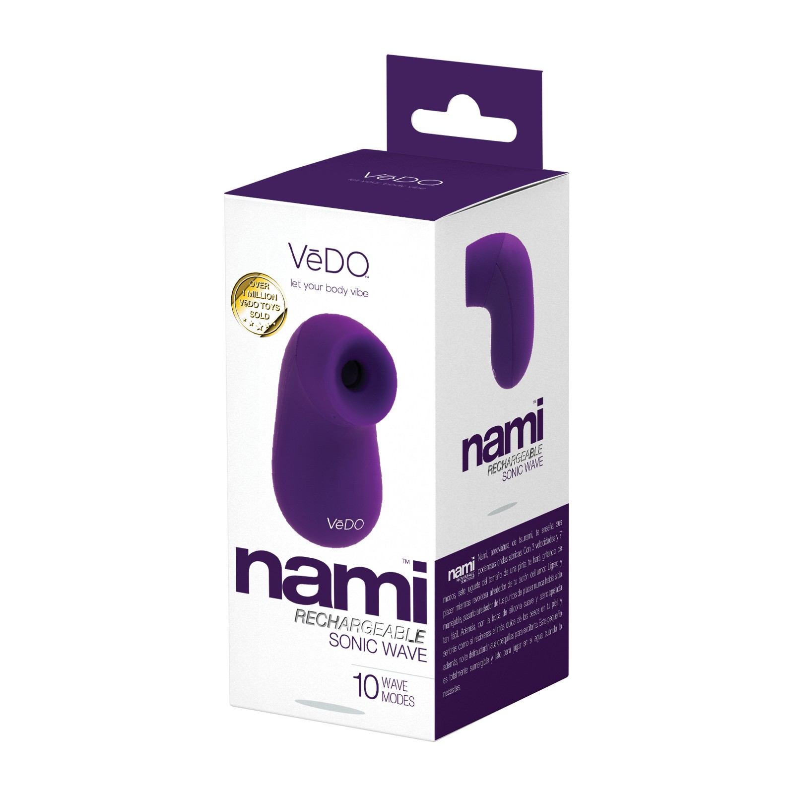 VeDO Nami Sonica Vibe Deep Purple - Powerful Stimulation