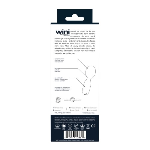 Wand Mini Recargable VeDO Wini - Negro