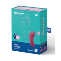 Vibrador de Panty Satisfyer Sexy Secret Vino Rojo