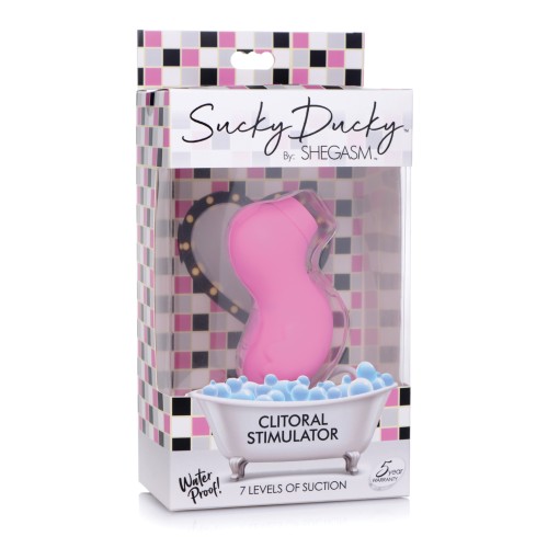 Inmi Shegasm Sucky Ducky Pink Clitoral Stimulator