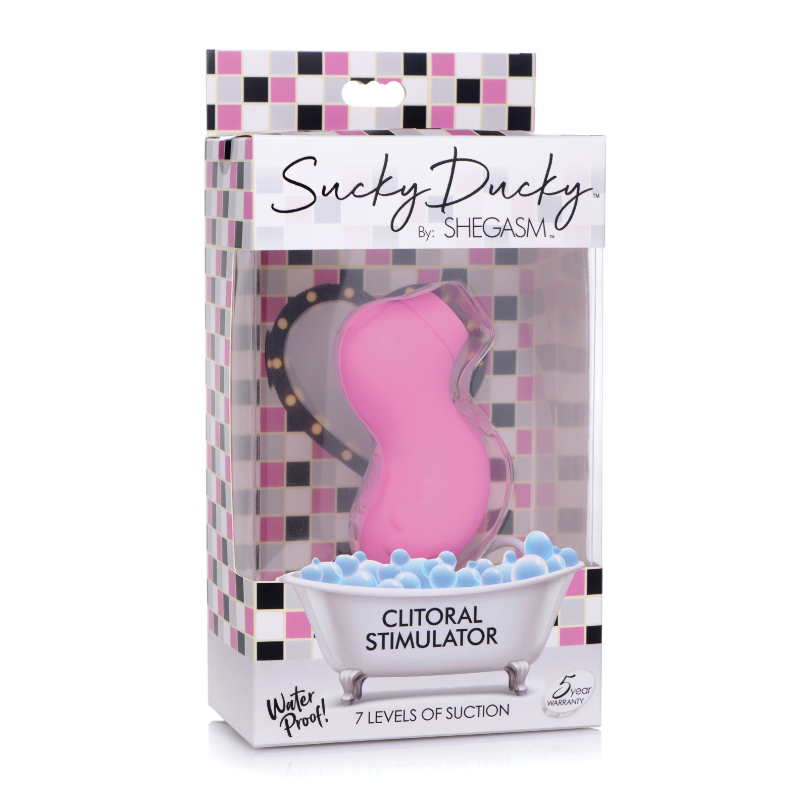 Inmi Shegasm Sucky Ducky Pink Clitoral Stimulator