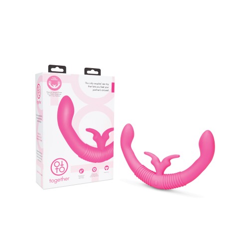 Vibrador Intimidad Femenina Together Rosa Función Echo