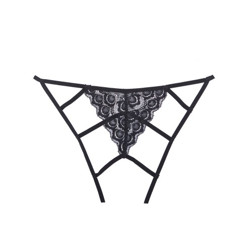 Panty Abierto con Tirantes Adore Luv Web Lencería Seductora