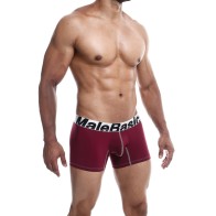 Male Basics Performance Boxer Burgundy SM