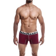 Male Basics Performance Boxer Burgundy SM