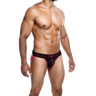 Male Basics Neon Jockstrap Coral SM for Men