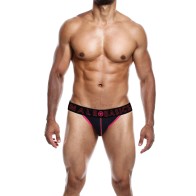 Male Basics Neon Jockstrap Coral SM for Men