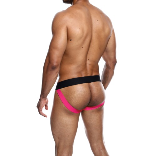 Male Basics Neon Jockstrap Coral SM for Men