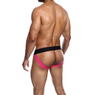 Jockstrap Neón Coral SM para Hombre de Male Basics