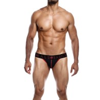 Jockstrap Neón Rojo de Malebasics para Máximo Confort y Estilo