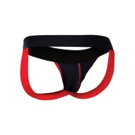 Jockstrap Neón Rojo de Malebasics para Máximo Confort y Estilo