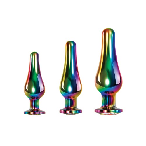 Evolved Rainbow Metal Plug Set