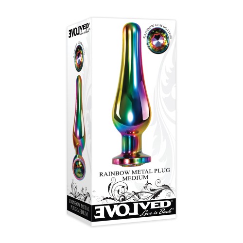 Evolved Rainbow Metal Plug Medium