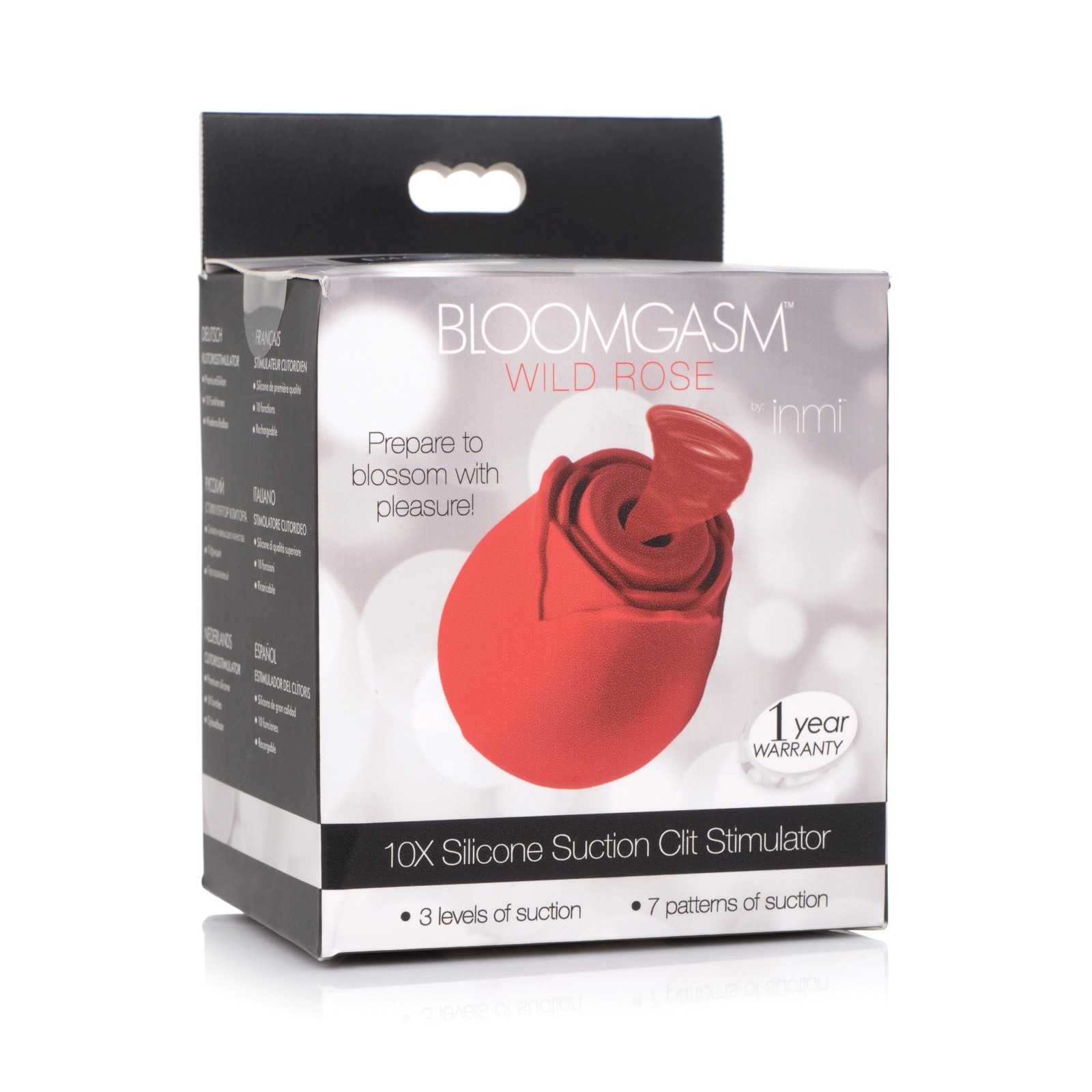 Inmi Bloomgasm 10X Stimulator Wild Rose Red