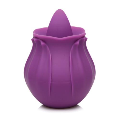 Estimulador de Lengua Inmi Bloomgasm Wild Violet 10X Púrpura