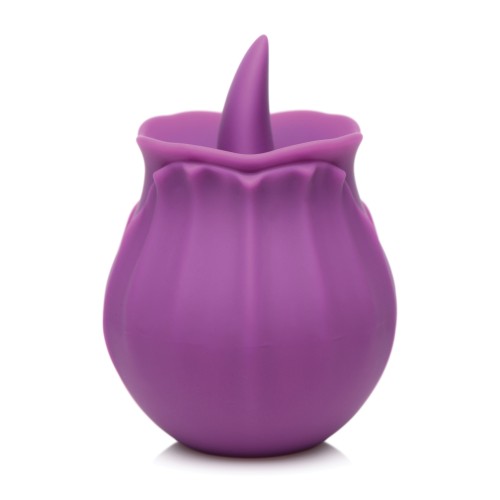 Estimulador de Lengua Inmi Bloomgasm Wild Violet 10X Púrpura