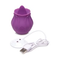 Estimulador de Lengua Inmi Bloomgasm Wild Violet 10X Púrpura