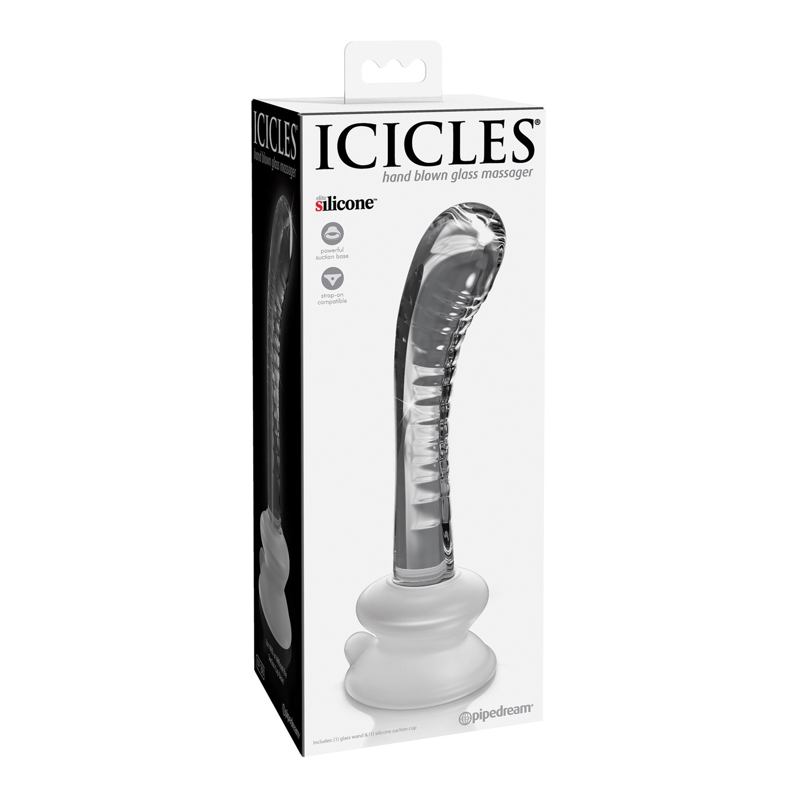 Masajeador de Vidrio Icicles No. 88 para Punto G